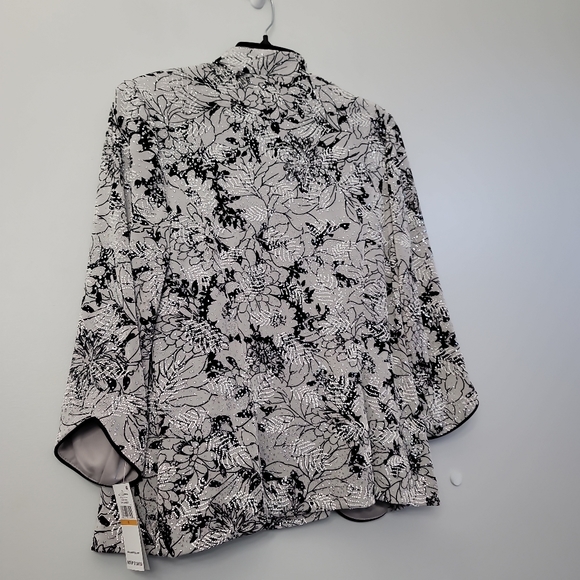 ALEX EVENINGS Women's Beaded Twin Set - Picture 8 of 12